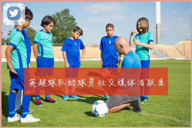 英超球队的球员社交媒体活跃度